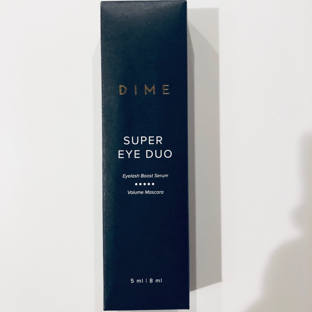 DIME Super Eye Duo Serum Mascara NIB